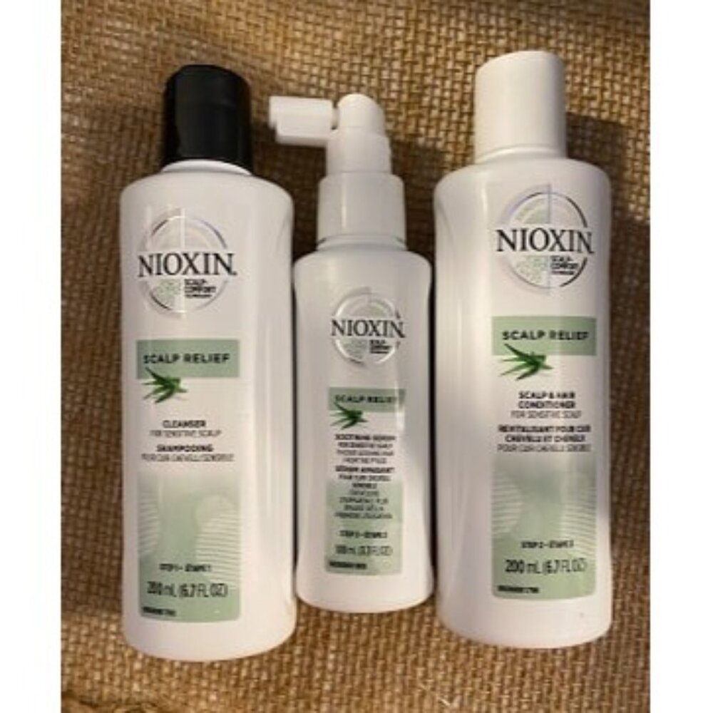 New Scalp Relief System | For Sensitive, Dry, Itchy Scalp | Cleanses, Soothes